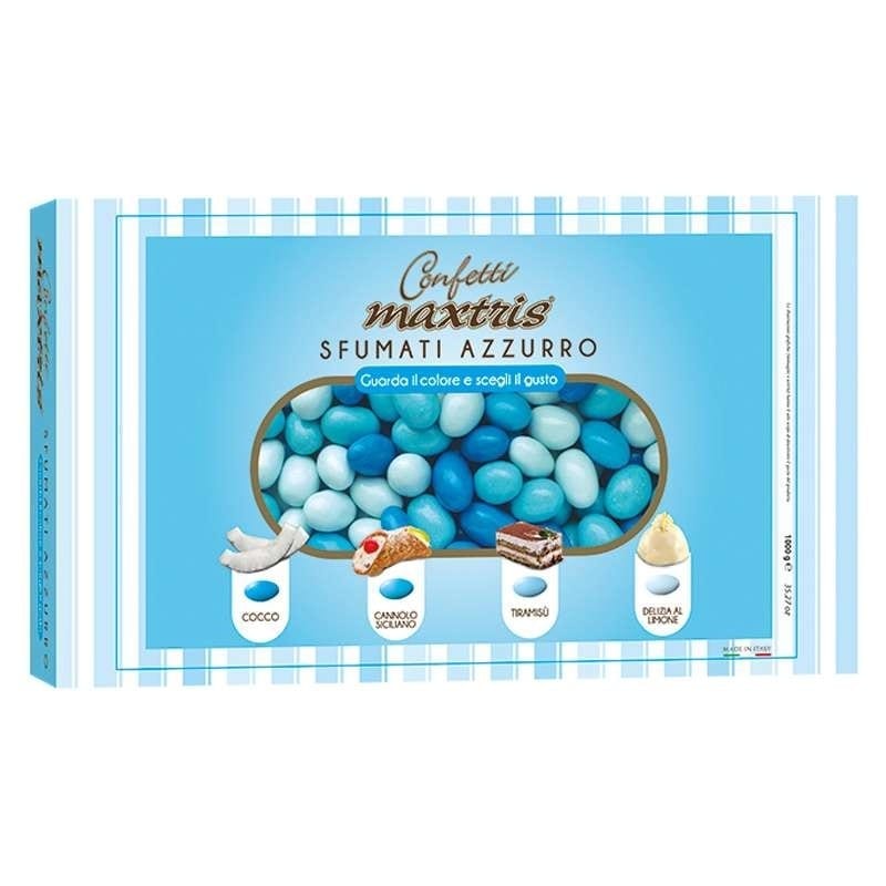 Confetti maxtris sfumati azzurri gusti assortiti – 1 kg