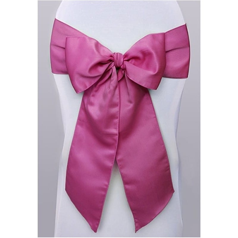Fiocco decorativo sedia cerimonia fucsia szr-080 pz 10