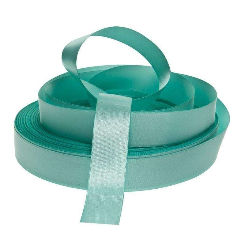 Nastrino verde tiffany raso 2,5 cm