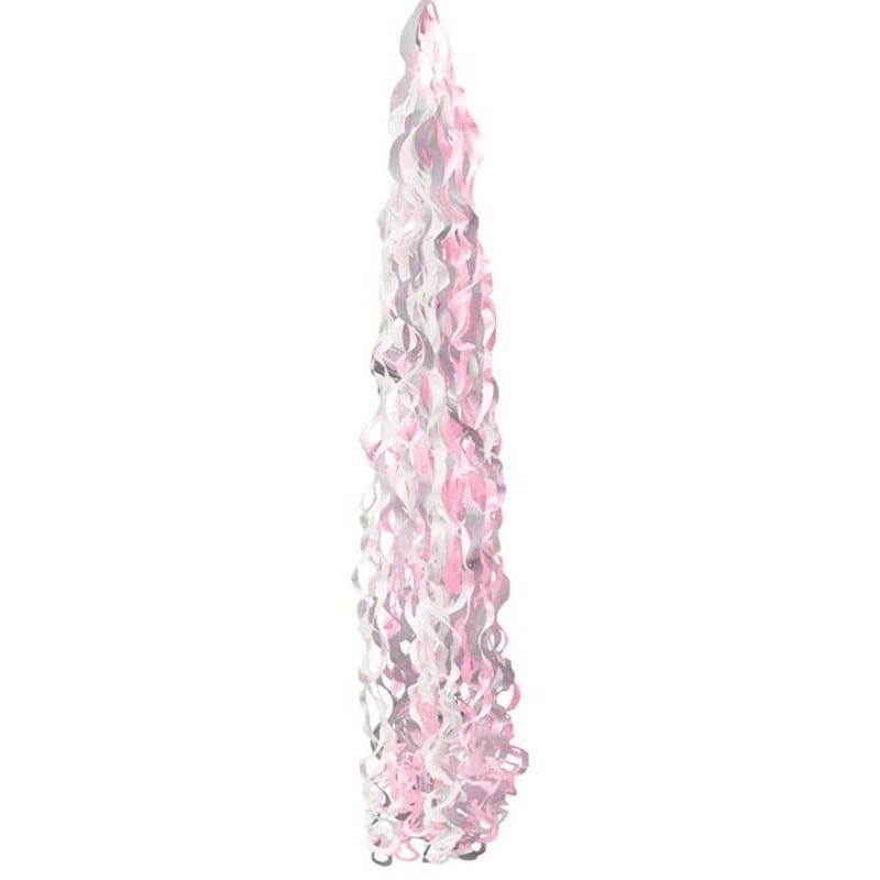 Coda Per Palloncini Arricciata Rosa 82313-01