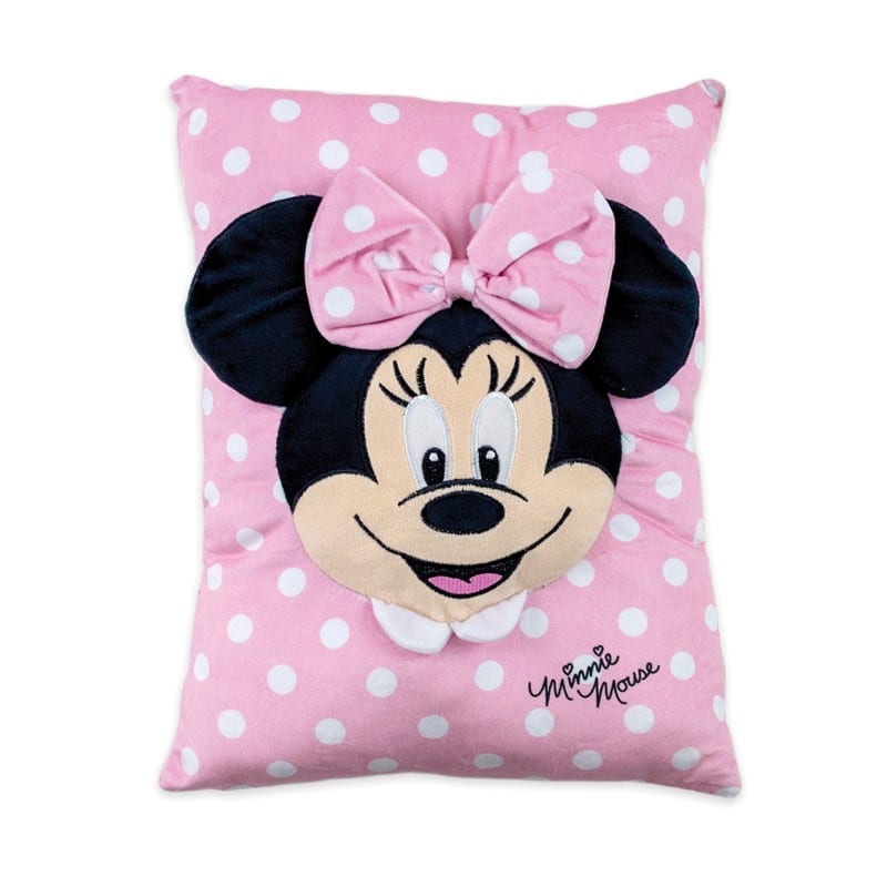Cuscino in velluto Minnie 3D rosa pois KP3180WD – 4000
