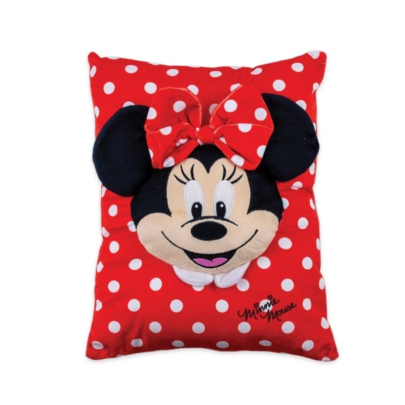 Cuscino in velluto Minnie 3D rosso pois KP3180WD – 4574
