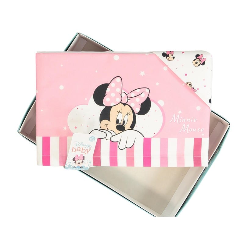 Set lenzuolino Minnie Mouse lettino culla rosa – EL0318WD