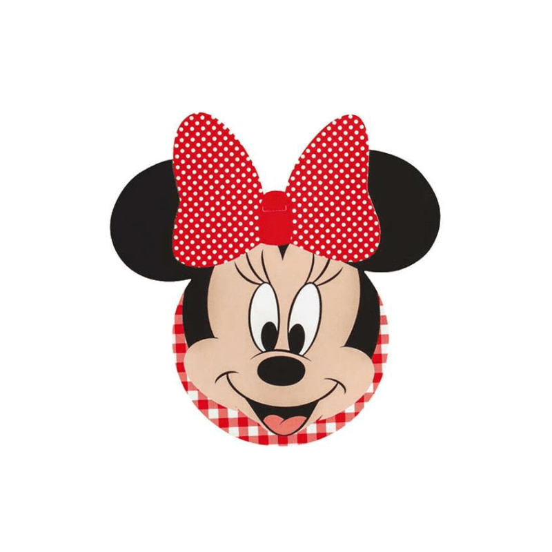Bigliettino tag Minnie in cartoncino sagomato 12 cm – 68020