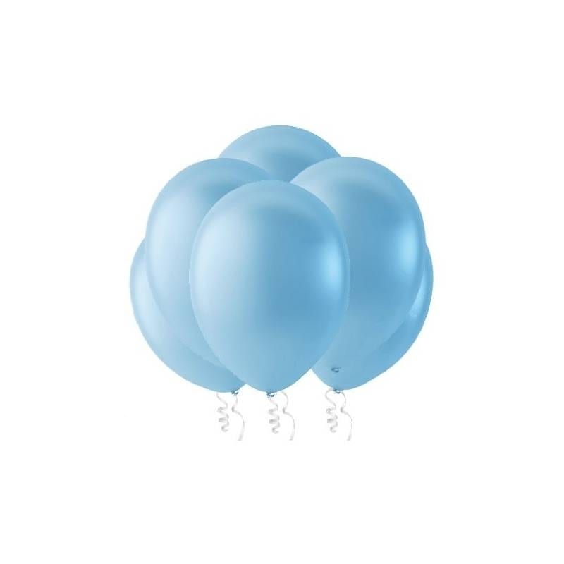Palloncini g90 in lattice color celeste 100 pz