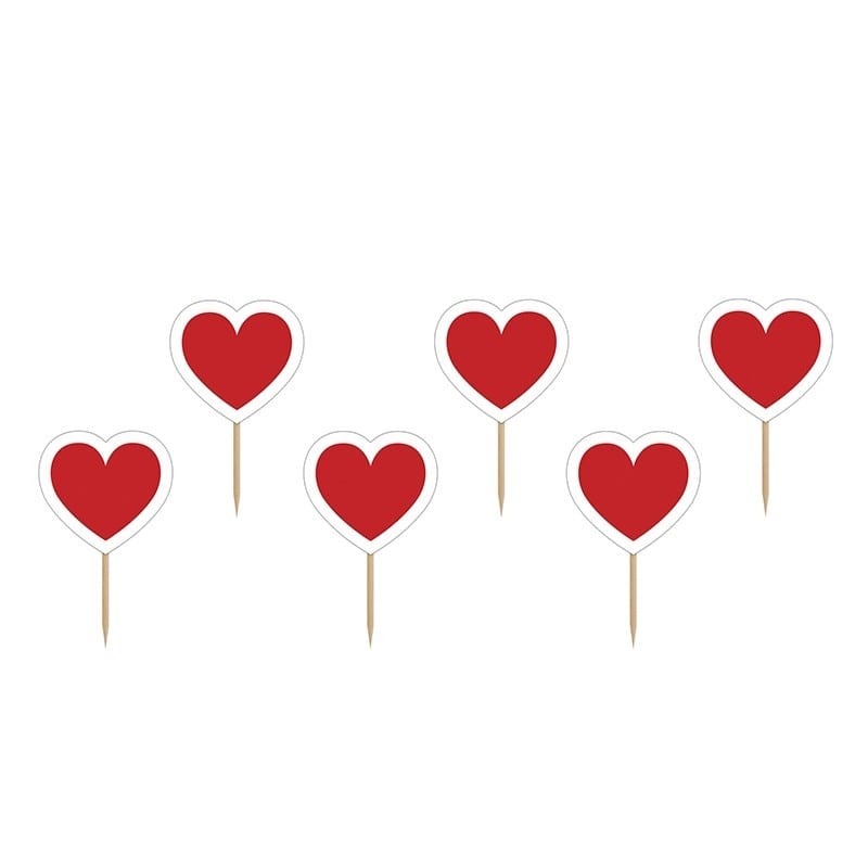 Topper stuzzicadenti cuore altezza 10 cm – KPM5